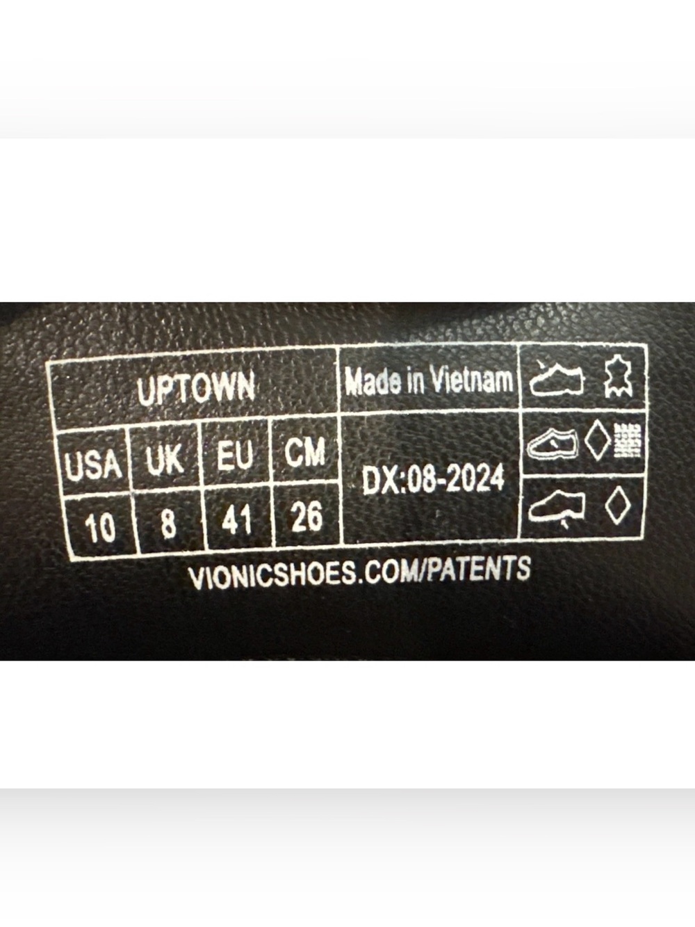 Vionic  Uptown Penny Loafers Black Leather Light Outsole sz 10 shoes New - Picture 7 of 11